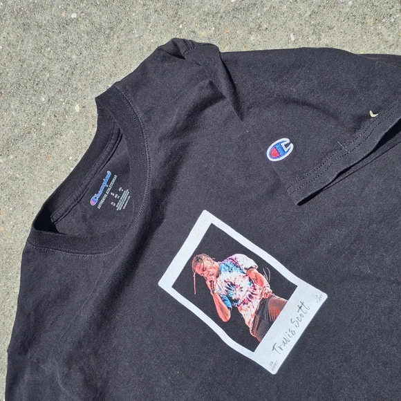 Travis Scott x Champion RapTV T-Shirt Rap Madness - Picture 3 of 4